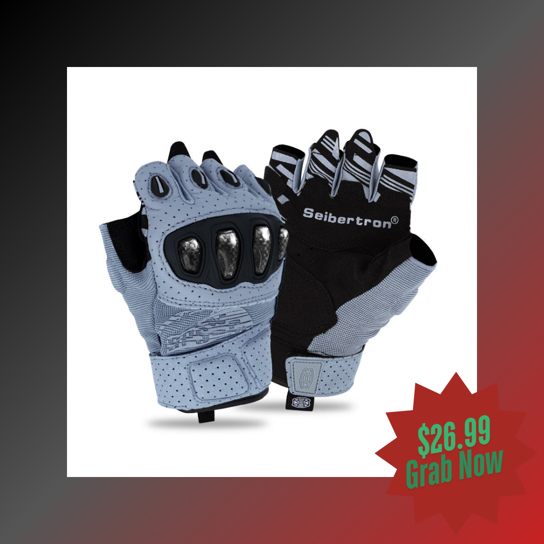 half finger gloves motorcycle