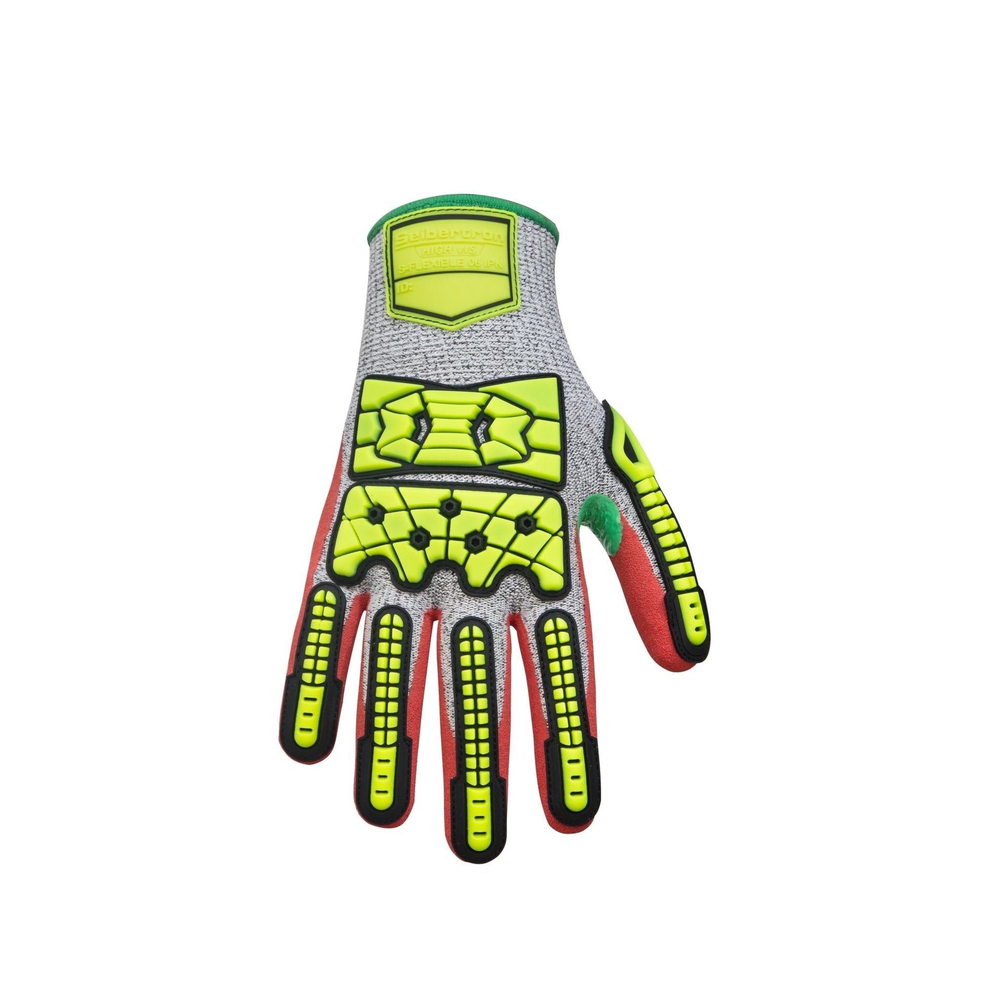 Heavy duty mechanic gloves with impact resistant design