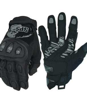 Insulated motorcycle gloves for cold weather protection