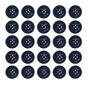 Military Anchor Style Navy Peacoat Pea Coat Jacket Coat Large Buttons, LOT/Bag of 25 Buttons - SeibertronHome522010208042