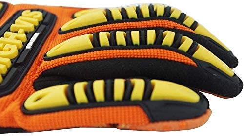 Gloves resistant to oil and gas exposure