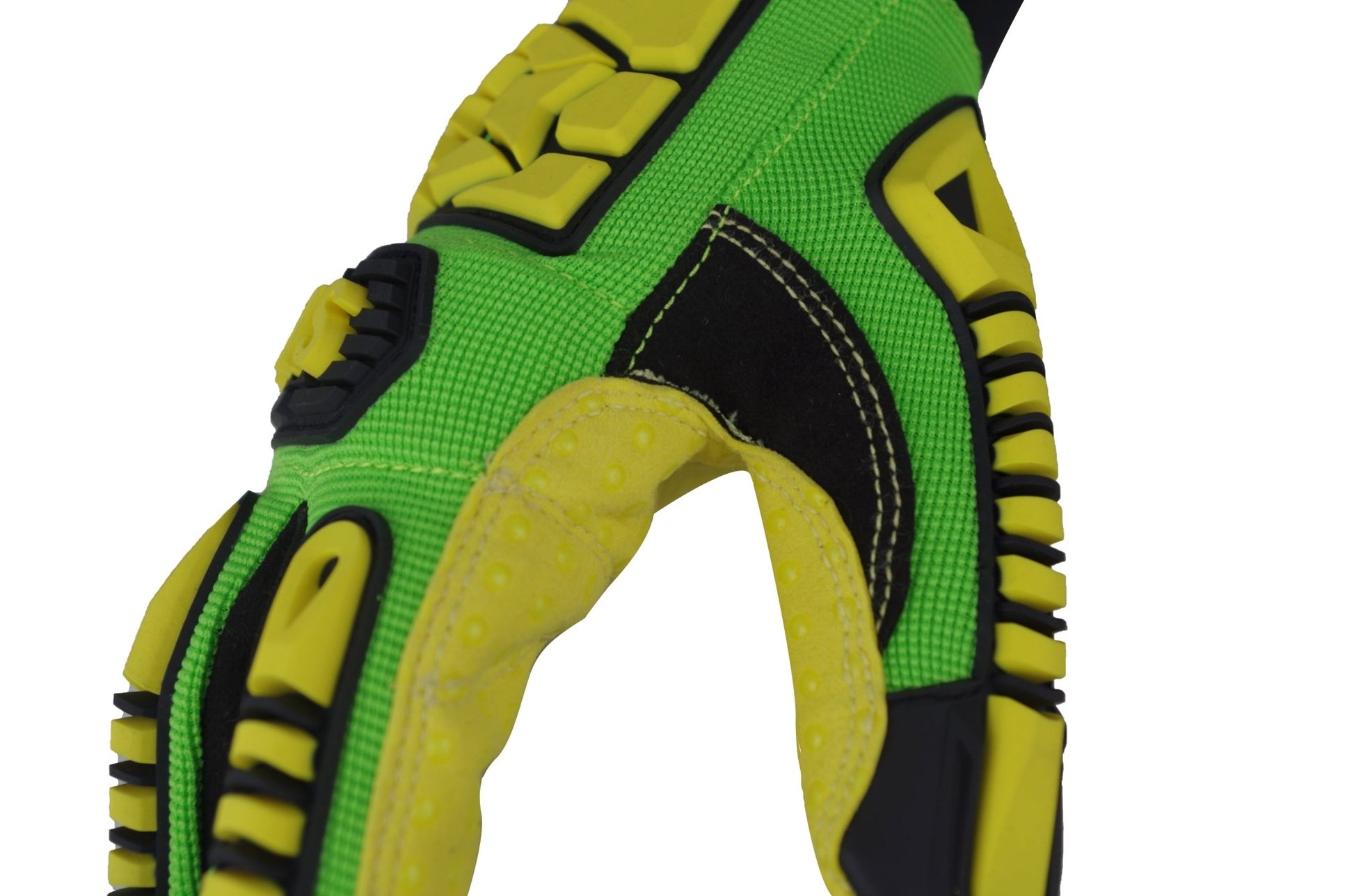 Disposable gloves resistant to oil and grease