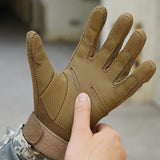 Seibertron S.O.L.A.G Tactical Full Finger Gloves - Water Resistant & Touchscreen