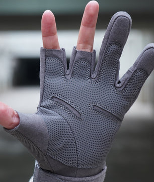 Seibertron Men Or Women XXS to XXL Fingerless/Half Finger Sports Outdoor Tactical Gloves