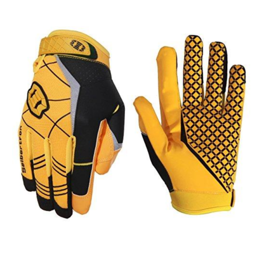 Popular receiver gloves used by football teams