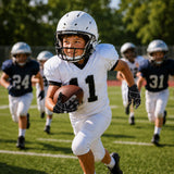 seibertron-gallery:pro3-adult-youth-zodiac-20260716 | product:8668804808894 | color:Black | group:Youth | slot:2 | Seibertron PRO 3.0 youth football receiver gloves black zodiac gallery 2