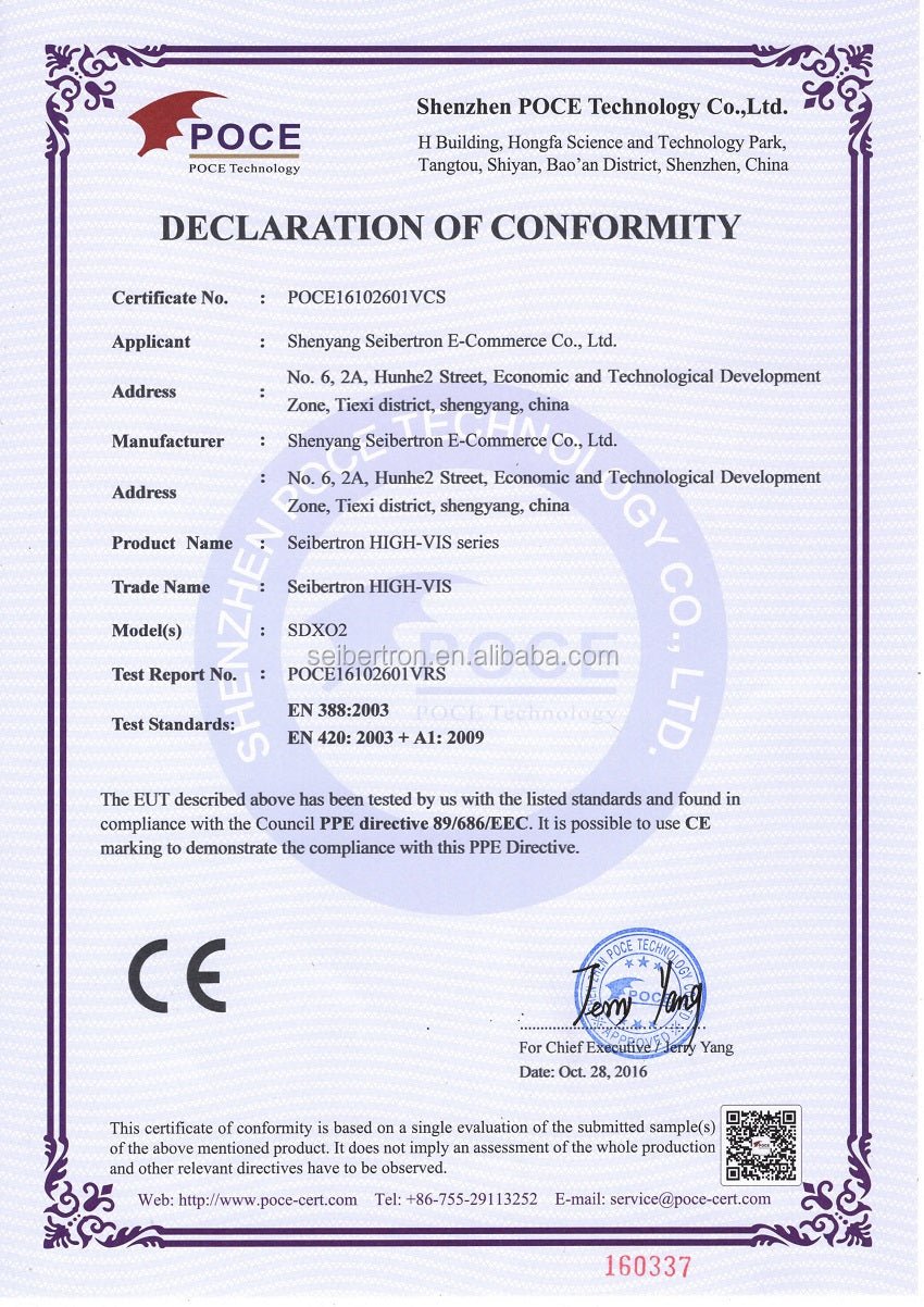 Professional workwear gloves for safety