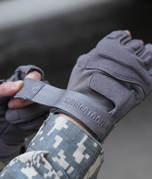 Seibertron Men Or Women XXS to XXL Fingerless/Half Finger Sports Outdoor Tactical Gloves