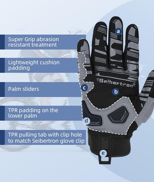 Motorcycle racing gloves for performance and rider safety