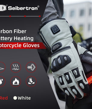 motorcycle heated gloves