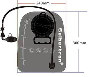 Seibertron 2 Liter Large Opening Water Bladder Hydration Pack Bladder TPU Material 2 Years Warranty - SeibertronOutdoors