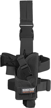 Seibertron Adjustable Tactical/Airsoft Hunting Right Handed Leg Pistol Gun Holster/Pouch Holder Drop Leg Thigh Holster - SeibertronSports602201107924