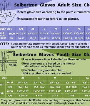 Seibertron Adult B - A - R PRO 2.0 Signature Batting Gloves – Super Grip, Enhanced Comfort for Baseball & Softball - SeibertronSports602201109409