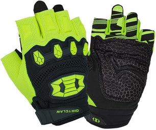 Seibertron Adult Dirtclaw Anti - Slip Fingerless Gloves: Perfect for Off - Road, BMX, and Motocross Adventures - SeibertronSports