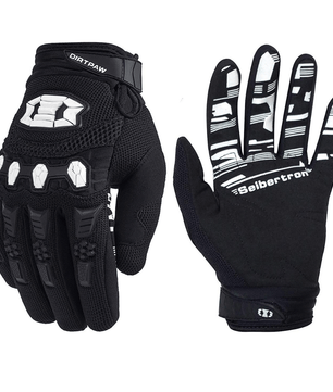 Seibertron Adult Dirtpaw Unisex BMX MX ATV MTB Racing Mountain Bike Bicycle Cycling Off - Road/Dirt Bike Gloves Road Racing Motorcycle Motocross Sports Gloves Touch Recognition Full Finger Glove - SeibertronSports602201108846