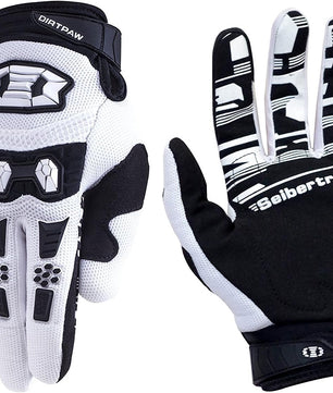 Seibertron Adult Dirtpaw Unisex BMX MX ATV MTB Racing Mountain Bike Bicycle Cycling Off - Road/Dirt Bike Gloves Road Racing Motorcycle Motocross Sports Gloves Touch Recognition Full Finger Glove - SeibertronSports602201108846