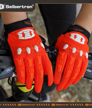 Seibertron Adult Dirtpaw Unisex BMX MX ATV MTB Racing Mountain Bike Bicycle Cycling Off - Road/Dirt Bike Gloves Road Racing Motorcycle Motocross Sports Gloves Touch Recognition Full Finger Glove - SeibertronSports