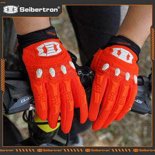 Seibertron Adult Dirtpaw Unisex BMX MX ATV MTB Racing Mountain Bike Bicycle Cycling Off - Road/Dirt Bike Gloves Road Racing Motorcycle Motocross Sports Gloves Touch Recognition Full Finger Glove - SeibertronSports