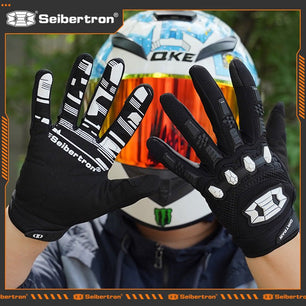 Seibertron Adult Dirtpaw Unisex BMX MX ATV MTB Racing Mountain Bike Bicycle Cycling Off - Road/Dirt Bike Gloves Road Racing Motorcycle Motocross Sports Gloves Touch Recognition Full Finger Glove - SeibertronSports602201108792