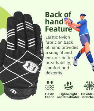 Seibertron Adult F.O.D.G.G 2.0 Ultimate Flying Disc Golf Gloves - Non - Slip Design Consistent Grip Improve Throws Catches in All Conditions - SeibertronSports