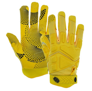 Seibertron Adult G.A.R.G 2.0 Gel Filled Patented Anti - Impact Ultra - Stick Football Sports Receiver Gloves - SeibertronSports