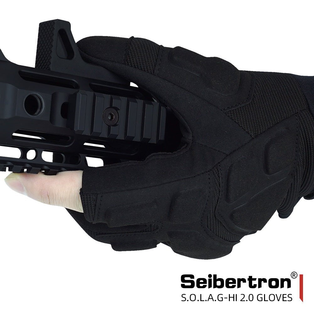 Seibertron Adult Or Youth S.O.L.A.G Sports Outdoor Water Resistant Full Finger Touchscreen Gloves - Seibertron