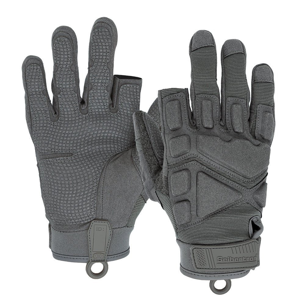 Seibertron Adult Or Youth S.O.L.A.G Sports Outdoor Water Resistant Full Finger Touchscreen Gloves - Seibertron