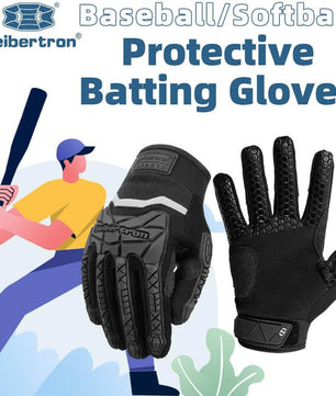 Seibertron Adult S.P.B.G 2.0 Baseball/Softball Batting Super Grip and Protective Gloves - SeibertronSports