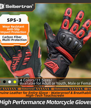 black motocross gloves