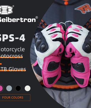 Seibertron Adult SPS - 4 Winter Cold Weather Motorcycle Gloves Rainproof Riding with Touchscreen Warm Gauntlet for Men and Women - SeibertronSports Gloves