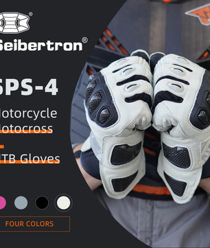 Seibertron Adult SPS - 4 Winter Cold Weather Motorcycle Gloves Rainproof Riding with Touchscreen Warm Gauntlet for Men and Women - SeibertronSports Gloves