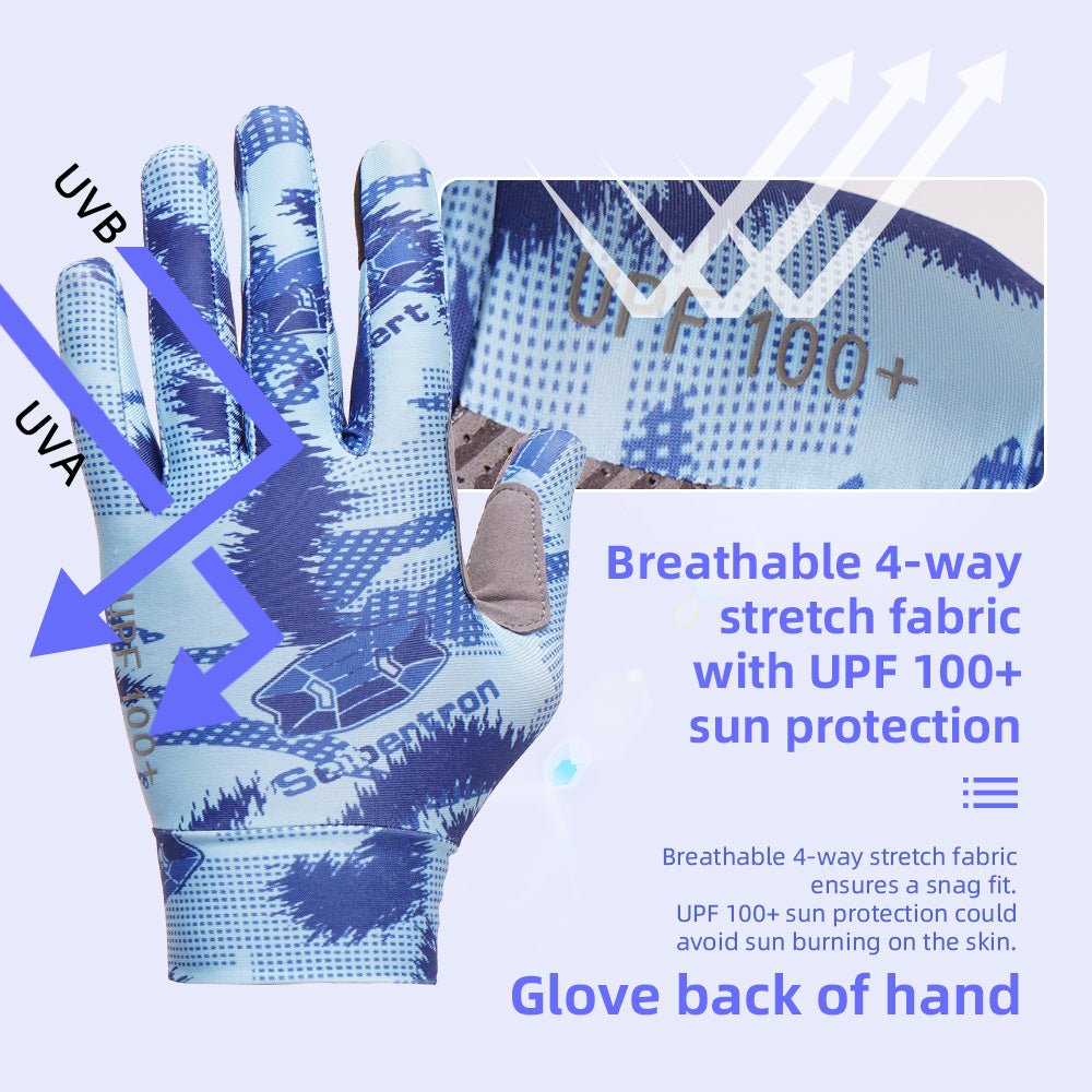 Seibertron Adult S.P.S.G - 1 UPF100+ Sun/UV Protection Touchscreen Glove - SeibertronOutdoors