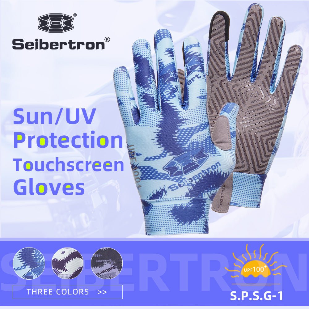 Seibertron Adult S.P.S.G - 1 UPF100+ Sun/UV Protection Touchscreen Glove - SeibertronOutdoors