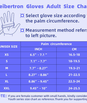 Seibertron Adult S.P.S.G - 1 UPF100+ Sun/UV Protection Touchscreen Glove - SeibertronOutdoors