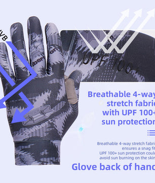 Seibertron Adult S.P.S.G - 1 UPF100+ Sun/UV Protection Touchscreen Glove - SeibertronOutdoors