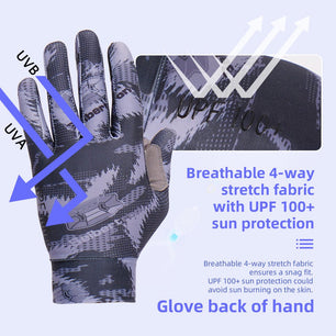 Seibertron Adult S.P.S.G - 1 UPF100+ Sun/UV Protection Touchscreen Glove - SeibertronOutdoors