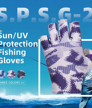 Seibertron Adult S.P.S.G - 2 UPF100+ Sun/UV Protection Fishing Glove - SeibertronOutdoors