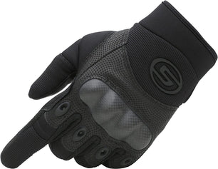 Seibertron Carbon Fiber Hard Knuckle Sheepskin Palm Motorcycle Gloves - SeibertronAutomotive Parts and Accessories522010206260