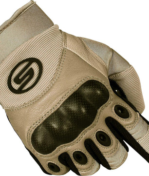 Seibertron Carbon Fiber Hard Knuckle Sheepskin Palm Motorcycle Gloves - SeibertronAutomotive Parts and Accessories522010206239