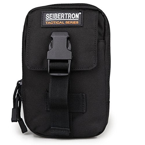 Seibertron Compact EDC Pouch Utility Gadget Wallet Fit 6.3" Phone Belt Bag - SeibertronSports602201113215