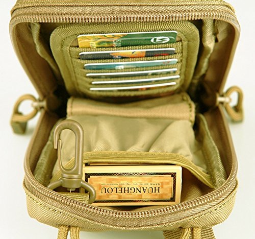 Seibertron Compact EDC Pouch Utility Gadget Wallet Fit 6.3" Phone Belt Bag - SeibertronSports602201112225