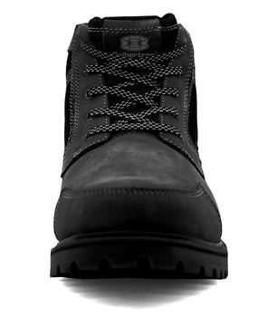 Seibertron Cowhide Leather Steel Protective Work Safety Shoe Boots for Men - SeibertronShoes