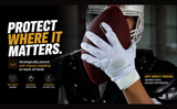 seibertron-gallery:hpirg-hp-series-20260714 | product:8307911884990 | color:all | slot:17 | Seibertron H.P.I.R.G touchscreen football receiver gloves A plus protection feature banner