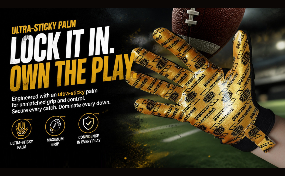 seibertron-gallery:hpirg-hp-series-20260714 | product:8307911884990 | color:all | slot:18 | Seibertron H.P.I.R.G touchscreen football receiver gloves A plus sticky palm feature banner