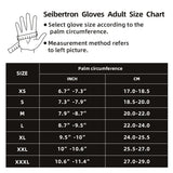seibertron-gallery:hrc5-safety-gloves-20260715 | product:hrc5 | color:Red Yellow | slot:7 | Seibertron HIGH-VIS HRC5 safety gloves adult size chart image