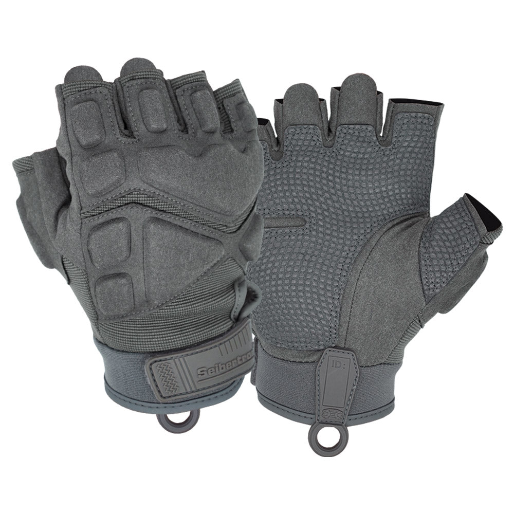Seibertron Men Or Women XXS to XXL Fingerless/Half Finger S.O.L.A.G 2.0 Sports Outdoor Tactical Gloves - SeibertronSports