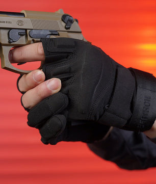 Seibertron Men Or Women XXS to XXL Fingerless/Half Finger Sports Outdoor Tactical Gloves - Seibertron