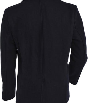 Seibertron Men's Woolen Coat US Navy Type 80% Wool USN Pea Coat - SeibertronApparel522010207267