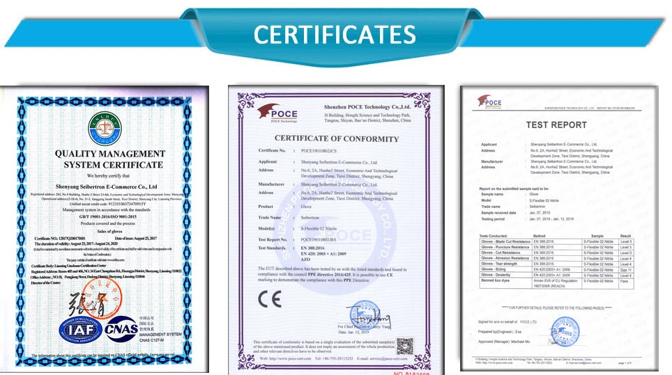 cut resistant gloves levels