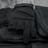 color:Black | batch:solag-t-complete-20260716 | role:detail-2 | Seibertron S.O.L.A.G-T three fingerless tactical gloves black detail 2